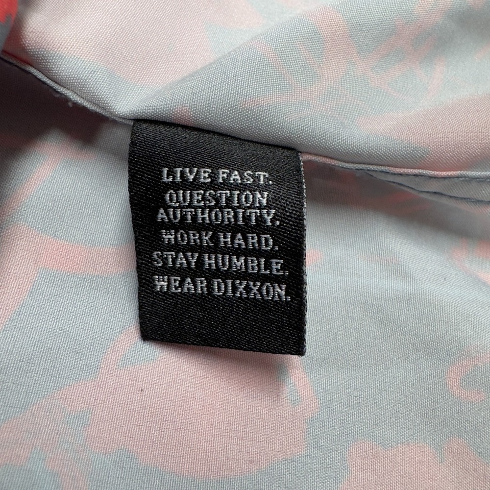 DIXXON Flannel Co SCREECH Sz 3X Party Shirt Button Up Hawaiian Camp Jet Ski Pink - Picture 12 of 13